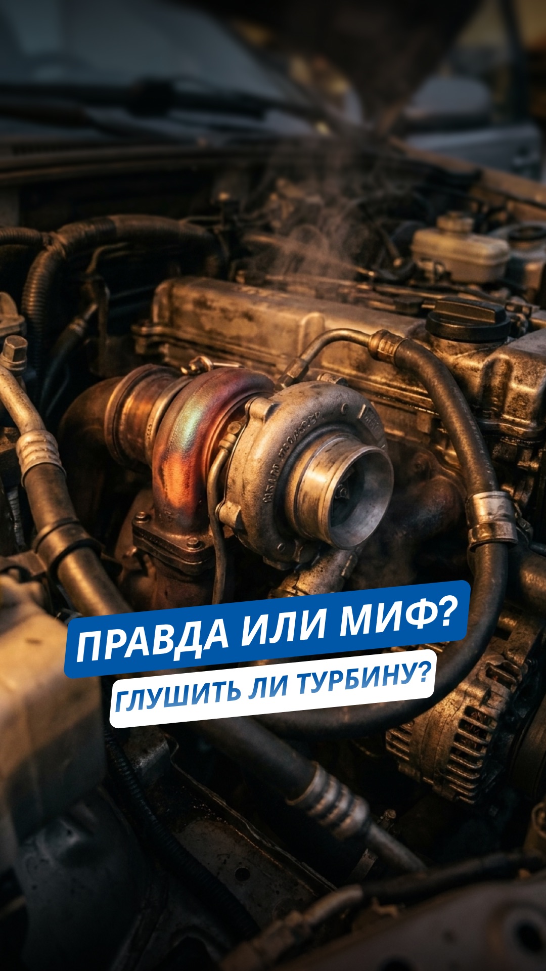 ПРАВДА ИЛИ МИФ? Убивает ли глушение турбину?