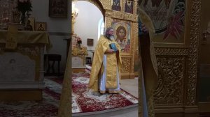 14.08.2026.Проповедь прт. Игоря Гагарина в день Изнесения Честных Древ Животворящего Креста Господня