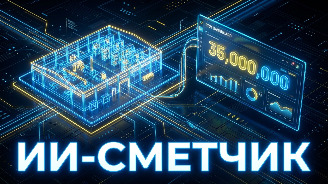 ИИ-Сметчик для строительства: авто-расчет КП и интеграция с AmoCRM