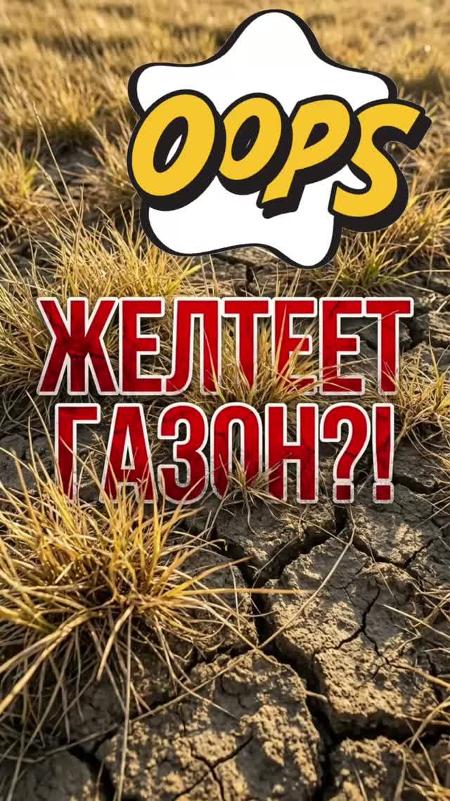 ГАЗОН ЖЕЛТЕЕТ? ЕСТЬ СЕКРЕТ!