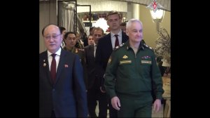 Министр обороны РФ Андрей Белоусов принял участие в приеме по случаю освобождения Кореи, 14 августа