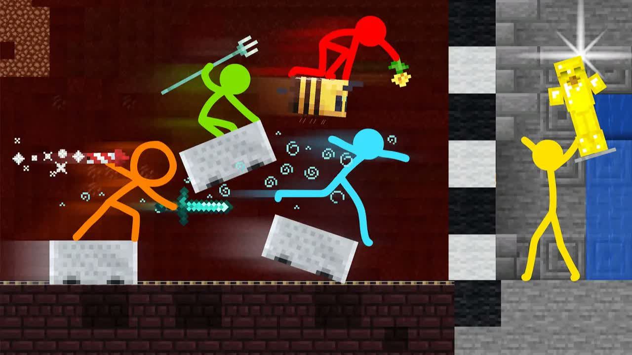 Ultimate Minecart Race - Animation Vs. Minecraft Shorts Ep 31