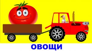 Детская песенка про овощи фрукты для детей 🍋🫐🍓