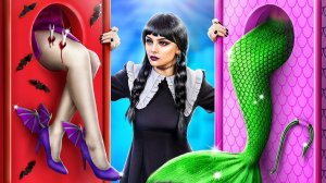 Уэнсдэй vs вампир vs русалка! Экстремальные прятки!