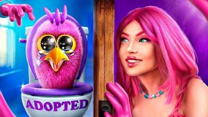 Mommy Long Legs усыновила Скибиди Туалет! Poppy Playtime в реальной жизни!