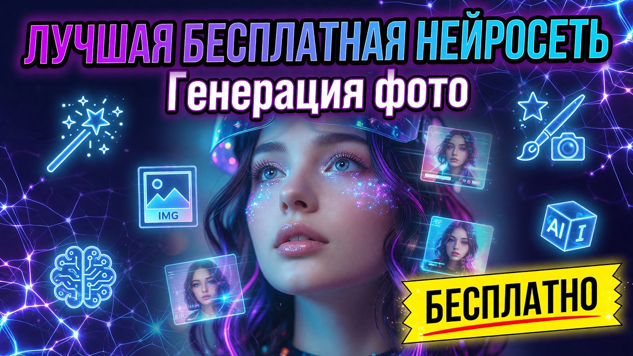 Нейросеть для генерации изображений: лучшая нейросеть для фото бесплатно на русском