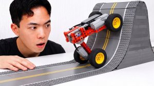 LEGO-машинки справляются с неразрешимыми задачами. Невозможные препятствия для машин