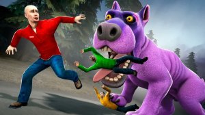 НЕ КОРМИ ЕГО! ГИГАНТСКИЙ ФИОЛЕТОВЫЙ ПЁС! УГАР И БЕЗУМИЕ В Garry`s Mod