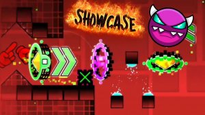 Showcase «Helix» by F1regekYTGD. In Geometry Dash