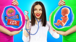 НЕНАСТОЯЩАЯ VS НАСТОЯЩАЯ БЕРЕМЕННАЯ _ Забавные моменты с БОГАТОЙ vs БЕДНОЙ Беременной