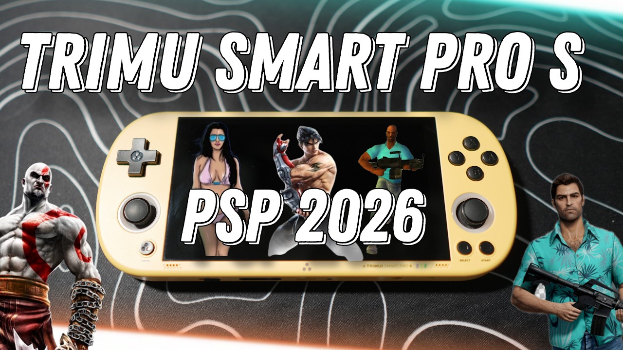 Это современная PSP из 2026… но есть проблема / Trimui Smart Pro S