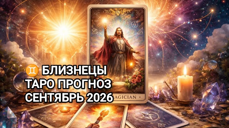 ♊ БЛИЗНЕЦЫ ✨ ТАРО ПРОГНОЗ 🍂 СЕНТЯБРЬ 2026