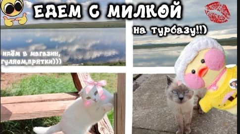 КУДА МЫ ПОЕХАЛИ С УТОЧКОЙ МИЛКОЙ?) НА 10 ДНЕЙ!!!💫✨