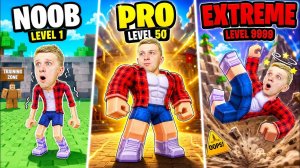 Симулятор Качка в РОБЛОКС или Как я сломал Кости в Roblox!