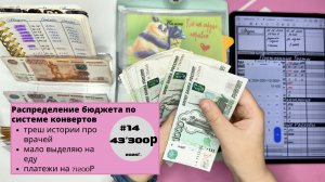 #14 43300р Распределение денег по конвертам. 15 кредитов и 7 кредиток.