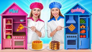 Кулинарный Челлендж с Миниатюрной Едой