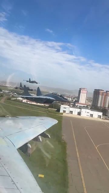 🇷🇺🇲🇳 Штурмовики Су-25 ВКС РФ и истребители МиГ-29УБ ВВС Монголии на учениях "Селенга-2026".