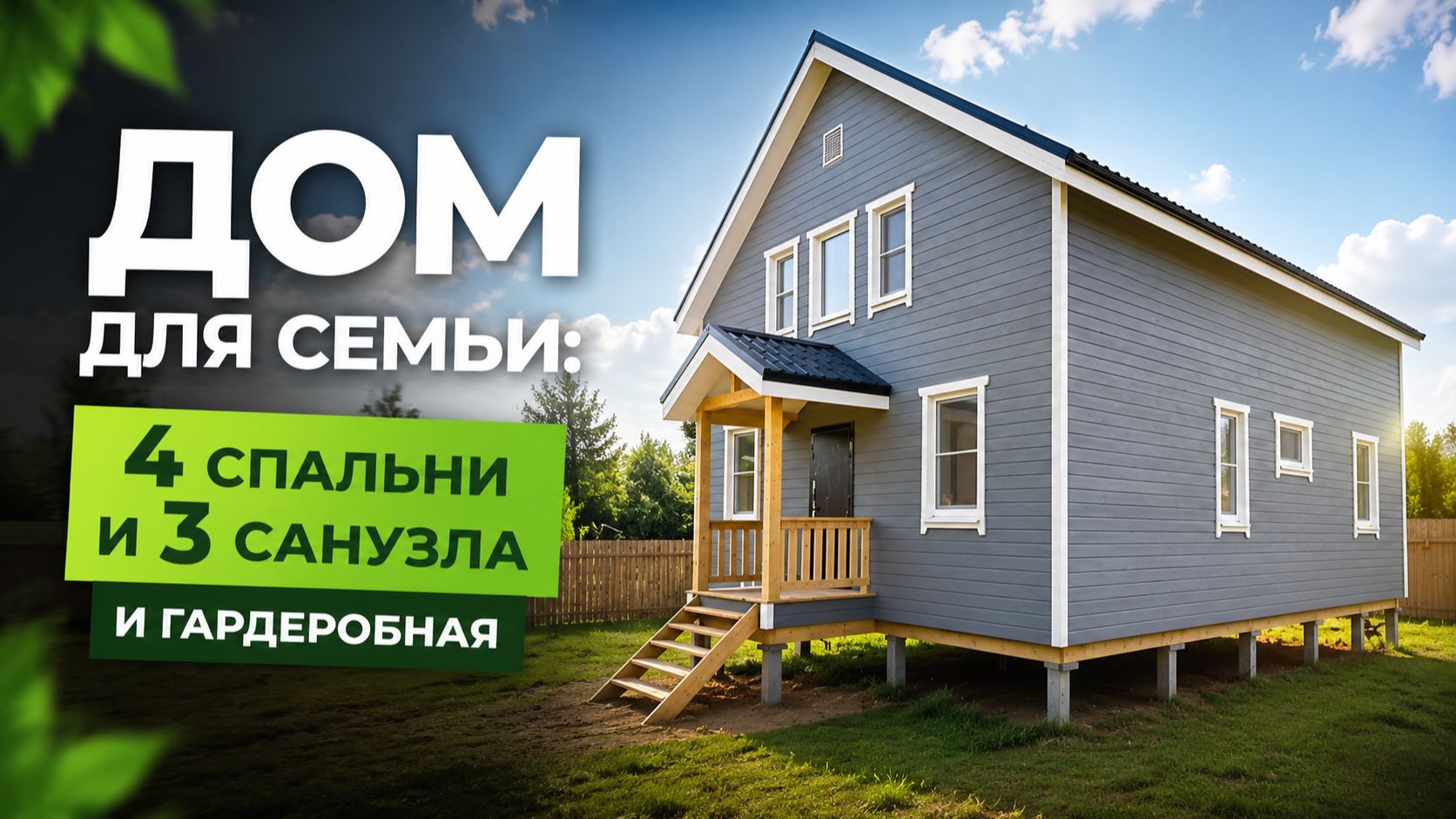 Дом, где у родителей есть свой мини-люкс