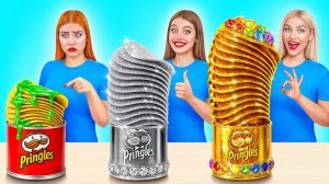 Бедная vs Богатая vs Ультра Богатая еда Челлендж _ Смешные Cитуации