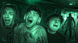 Проходим СТРАШНЫЙ КВЕСТ БЕЗ СЛУХА!**в полной темноте**