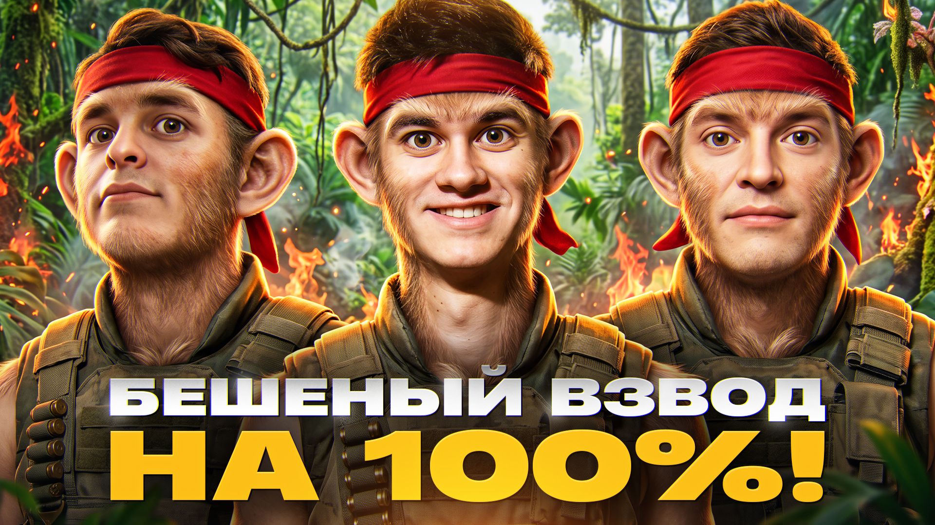 БЕШЕНЫЙ ВЗВОД НА 100% ПОБЕД - Near_You, Guit88man, Liquidator!
