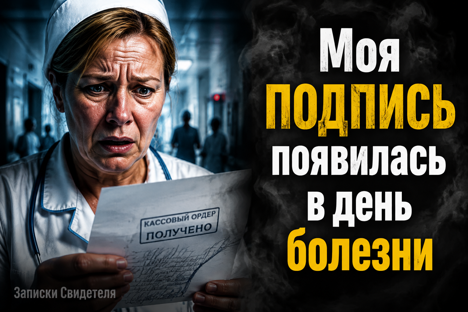 Кто подписал документы вместо старшей медсестры?