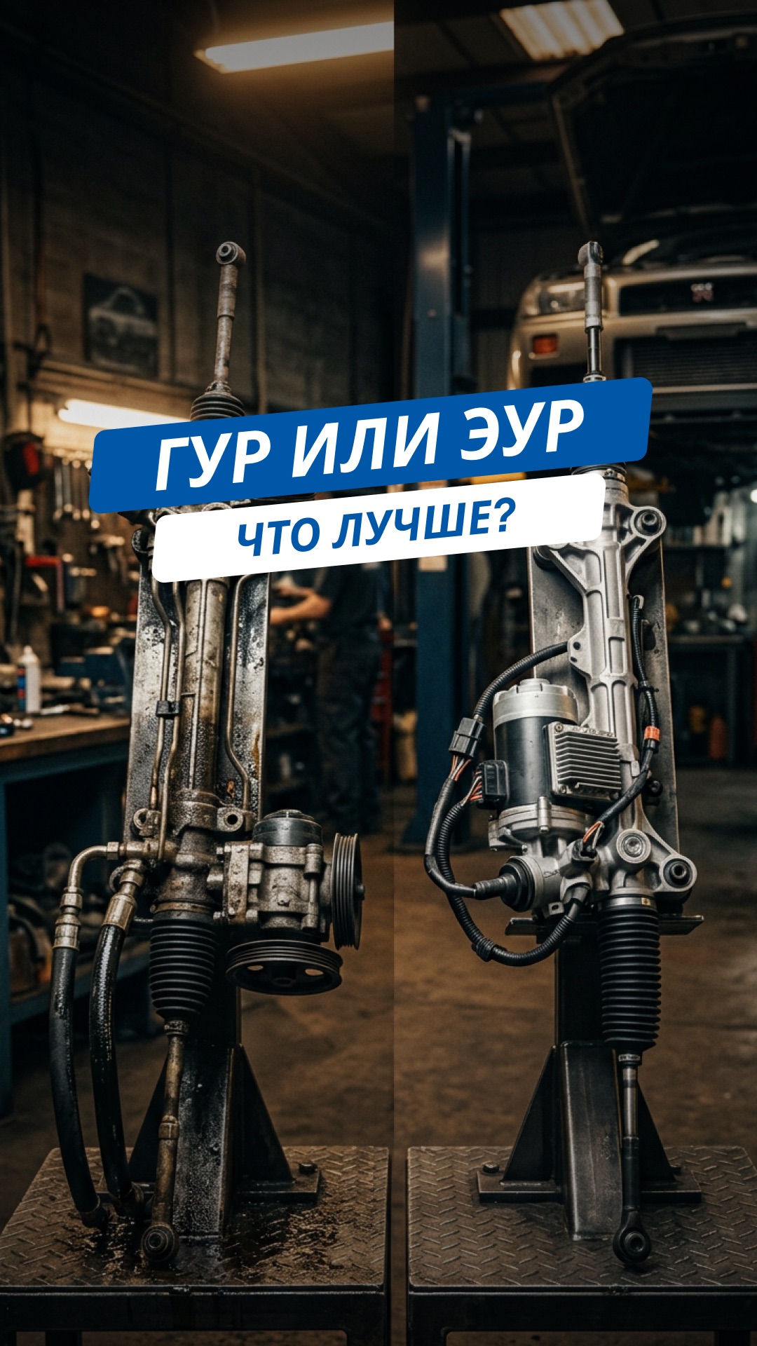 ГУР или ЭЛЕКТРОУСИЛИТЕЛЬ? 🚗 Что лучше и надежнее?
