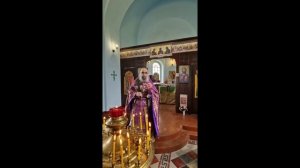 Малое освящение и Литургия в храме свт. Николая в села Амракиц