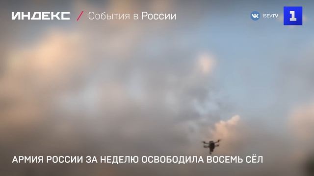 Армия России за неделю освободила восемь сёл