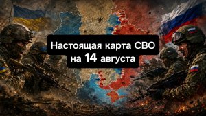 🇷🇺 Настоящая карта СВО на 14 августа. Военная сводка боевых действий на сегодня