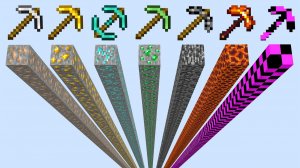 Какая из новых кирок в Minecraft быстрее? (Эксперимент)