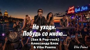 Не уходи. Побудь со мною…(Sax & Pop-rock) Александр Блок & Vibe Poems