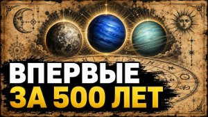 УСПЕЙ В 2026: Три планеты сменили знаки впервые за 500 лет! (Прогноз на 2026-2033)