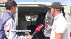 В Улан-Удэ передали ключи от новых санитарных машин