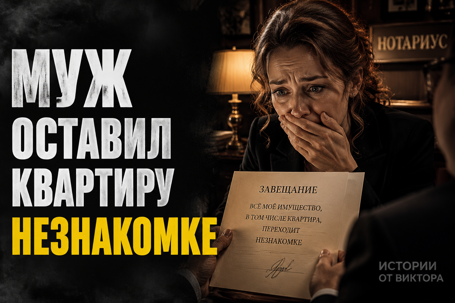 После смерти мужа нотариус назвал чужую наследницу