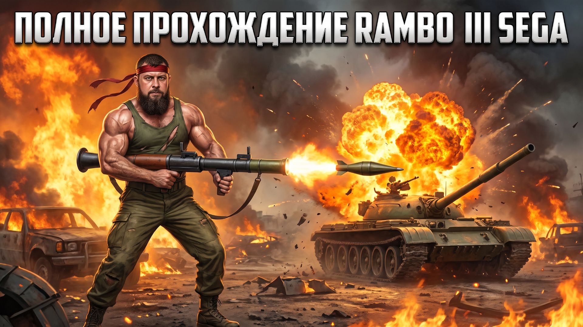 Rambo III►SEGA►Полное прохождение►Retro Games