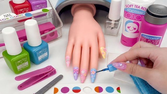 СДЕЛАЙ САМ: САЛОН МАНИКЮРА 💅✨ ПРЕОБРАЖЕНИЕ НОГТЕЙ / РАСПАКОВКА