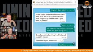 КОШМАР МОРЯКОВ США꞉ более 250 дней в море без высадки на сушу → 👤 Daniel Davis Deep Dive Русский →