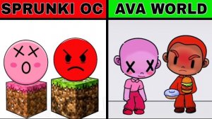 МОЙ СПРУНКИ ОC: ЛОВИТИ ПРОТИВ КРУЭЛИТИ ИЗ MINECRAFT В AVATAR WORLD 😱🔥