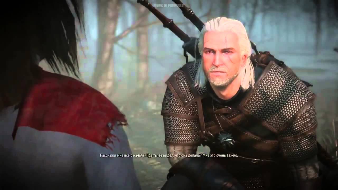 Ведьмак 3 Дикая Охота 60 FPS — 30 минут на русском в 60 FPS! The Witcher 3 Wild Hunt