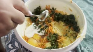 Кабачковые оладья.