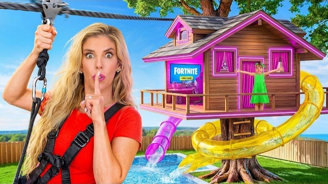 Строю СЕКРЕТНУЮ базу для дочки, пока муж НЕ ВИДИТ! 🤫