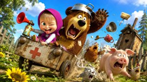 Маша и медведь | мультик | игра #машаимедведь #детям.
