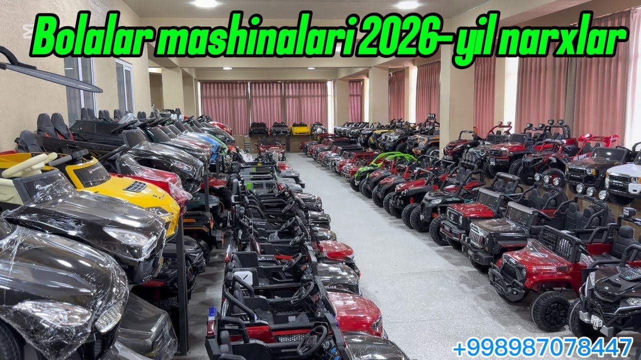 BOLALAR MASHINALARI 2026-YIL NARXLARI OPTOM NARXDA BEPUL YETKAZISH!!!