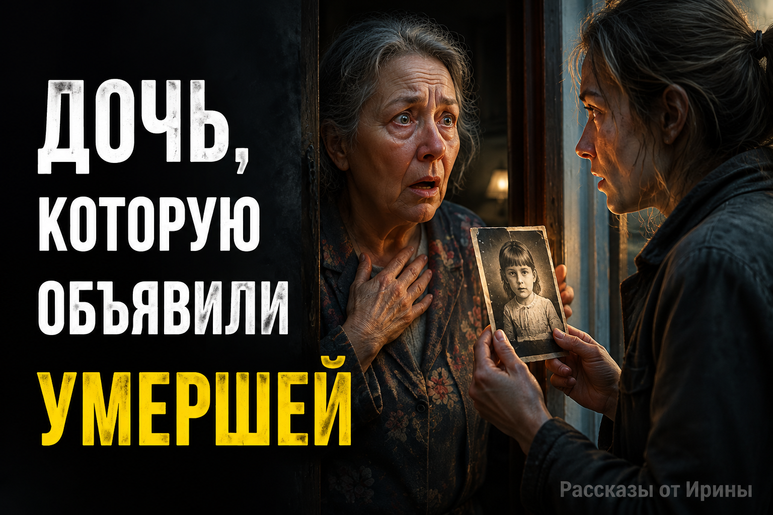 Она пришла спустя сорок лет и назвала меня матерью