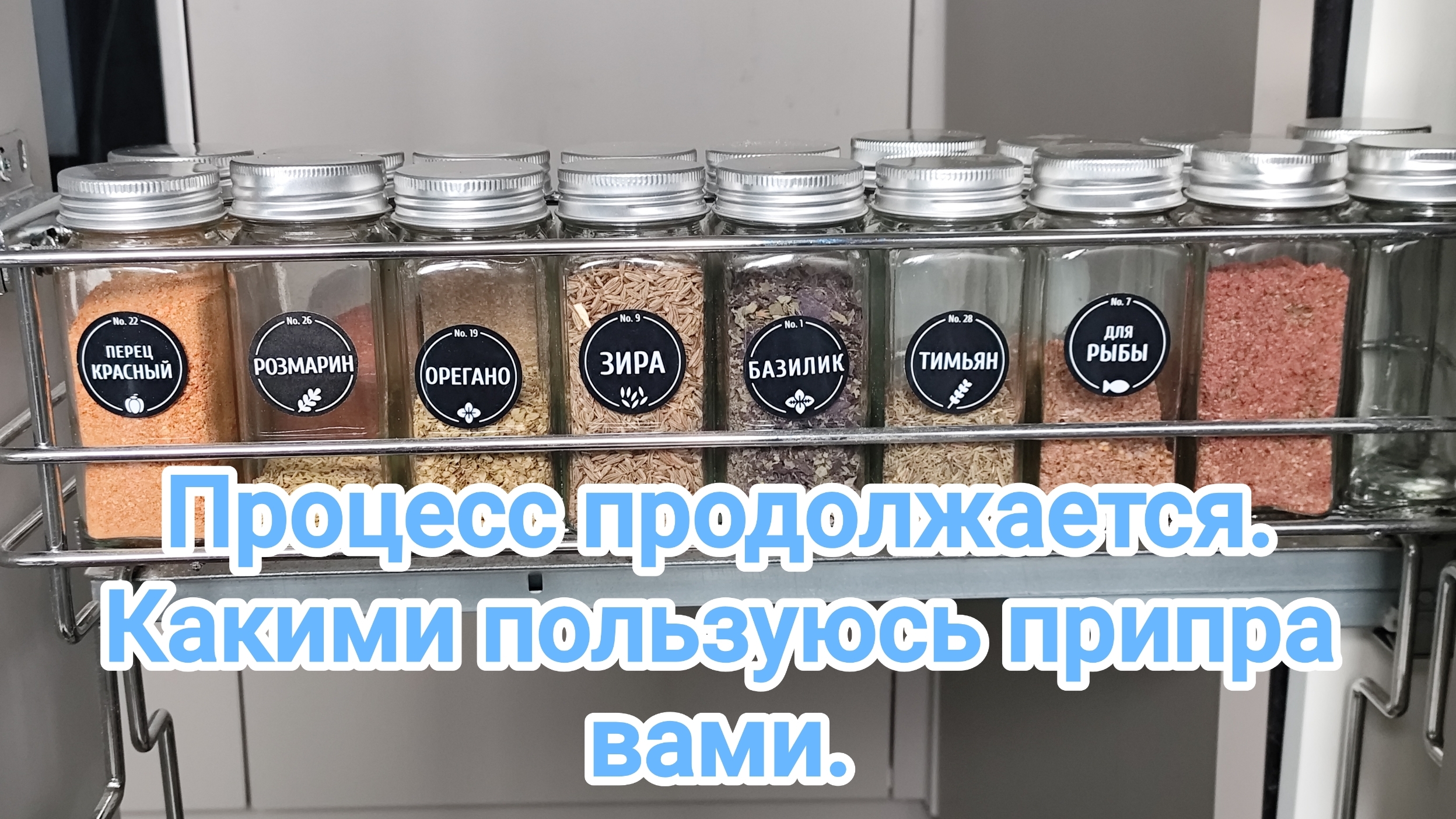 Процесс продолжается. Какими пользуюсь приправами 14-08-2026