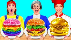 Кулинарный Челлендж# Я против Бабушки # Фантастические Кухонные Рецепты от Fun Challenge