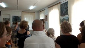 Подведения итогов пленэра и симпозиума в Рябово, 21 августа 2016г.