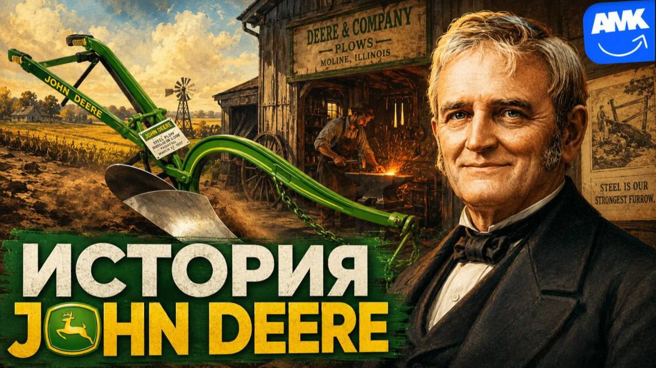 Он бежал от закона и построил ИМПЕРИЮ. Невероятная история John Deere