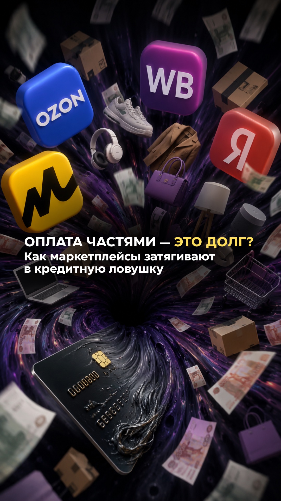 Думаете, купить одежду, мелочи для дома или кроссовки в рассрочку на маркетплейсе — это удобно?